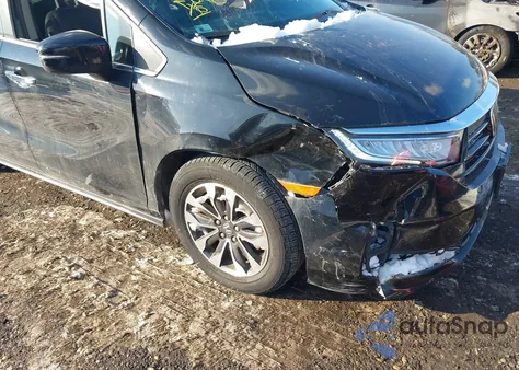 2021 Honda Odyssey Ex-L from USA, damaged, VIN 5FNRL6H77MB004699